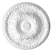Rosette (50 cm, Expandiertes Polystyrol (EPS), Weiß)