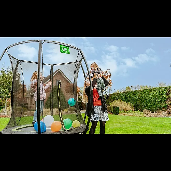 Exit Toys Trampolin Silhouette - Durchmesser: 183 cm, Rosa - EXIT Silhouette round trampoline 183cm