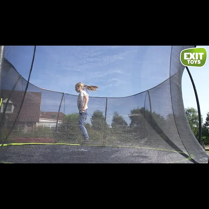 Exit Toys Trampolin Silhouette - Durchmesser: 427 cm, Rosa - EXIT Silhouette round trampoline 427cm