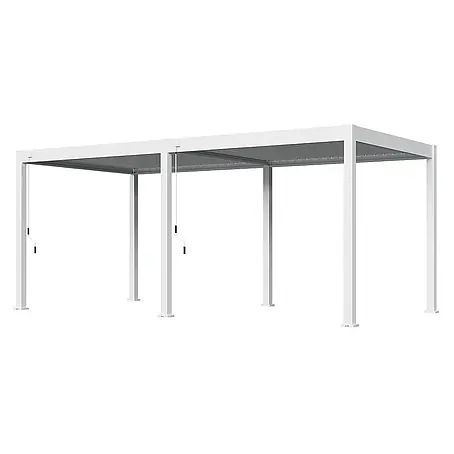 Weide  Pergola Classic 3 x 6 M Weiß