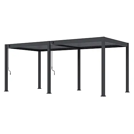 Weide  Pergola Classic 3 x 6 M Anthrazit
