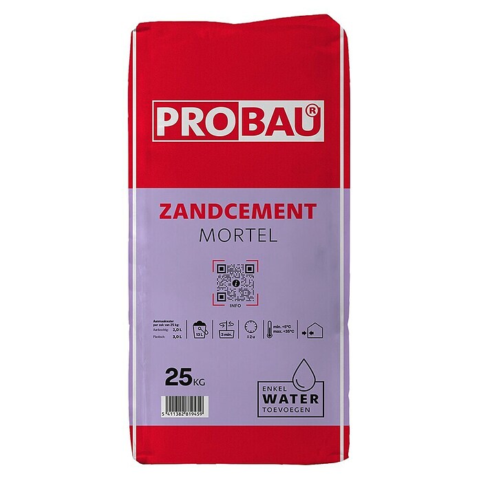 Probau Zandcementmortel (25 kg) | BAUHAUS