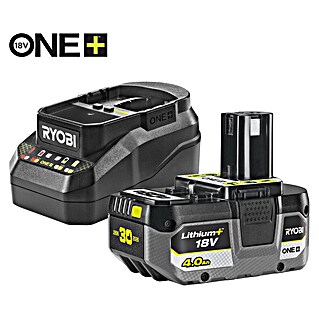 Ryobi ONE+ Accu en lader RC18120B-140X (18 V, 4 Ah)
