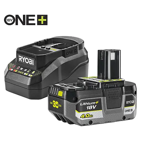 Ryobi ONE+ Akku & Ladegerät 30 Jahre Starter-Set RC18120B-140X