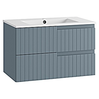Mueble de lavabo Claire (L x An x Al: 45 x 80 x 50 cm, Azul)