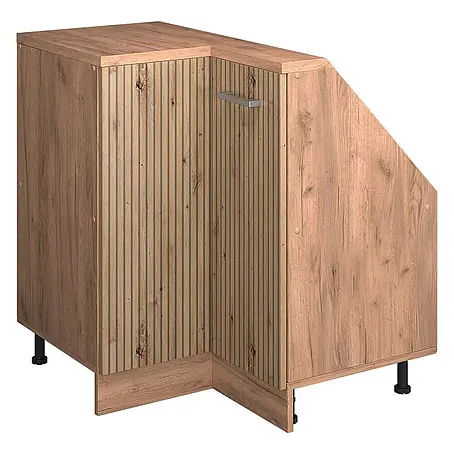 Küchenschrank für Dachschrägen R-Line 75.6 cm Artisan-Eiche Art.-Nr. 59103