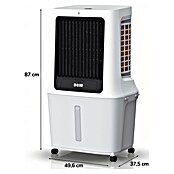 HJM Climatizador evaporativo CLIM512 (120 W, Altura: 87 cm, Blanco, 30 litros) | BAUHAUS