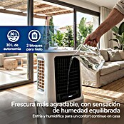 HJM Climatizador evaporativo CLIM512 (120 W, Altura: 87 cm, Blanco, 30 litros) | BAUHAUS