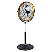 HJM Ventilador de pie FES222 (120 W, Altura: 150 cm, Diámetro: 62 cm, Negro/Naranja) | BAUHAUS