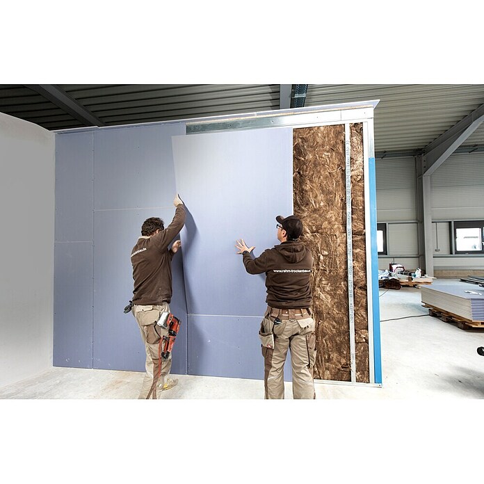 Knauf Gipskartonplatte (2.000 x 600 x 12,5 mm, Imprägniert)