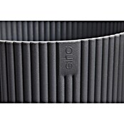 Elho Übertopf rund Vibes Fold (L x B x H: 18 x 18,3 x 16,8 cm, Kunststoff, Anthrazit) | BAUHAUS