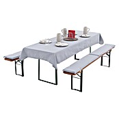 Bierbankauflagen-Set Life (Hellgrau, 110 x 49 x 9 cm) | BAUHAUS