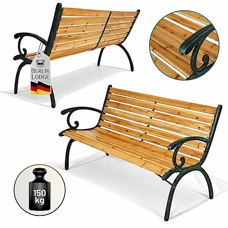 Berlinlodge  Gartenbank MADEIRA 2-Sitzer