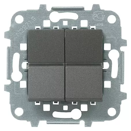 Niessen Zenit Interruptor/Conmutador doble