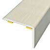 Baglinox Perfil angular Roble - 44 (135 cm x 25 mm x 20 mm, Pegado)