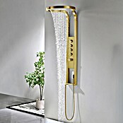 Best Design Douchesysteem Nancy-Future (Diameter douchekop: 52 cm, Mat, Goud) | BAUHAUS