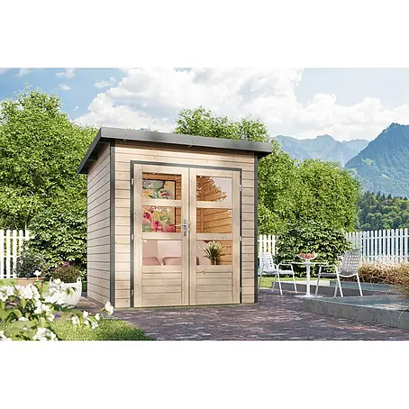 Karibu  Gartenhaus Pluto 1 A