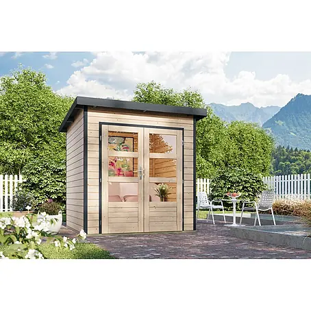 Karibu  Gartenhaus Pluto 1 A