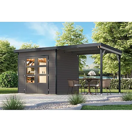 Karibu  Gartenhaus Pluto 2 B