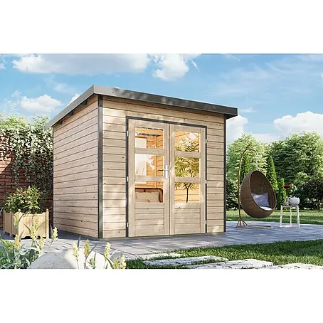 Karibu  Gartenhaus Pluto 3 A