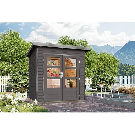 Karibu  Gartenhaus Pluto 1 B