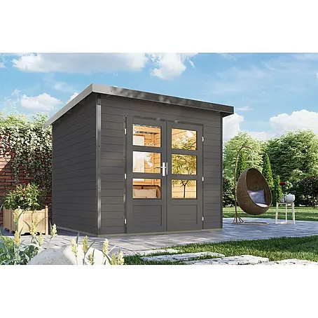 Karibu  Gartenhaus Pluto 3 B
