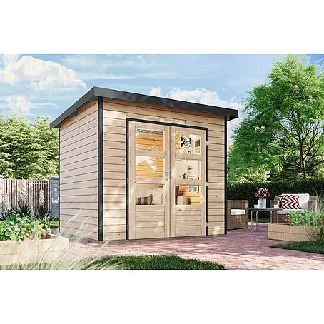 Karibu  Gartenhaus Pluto 2 A