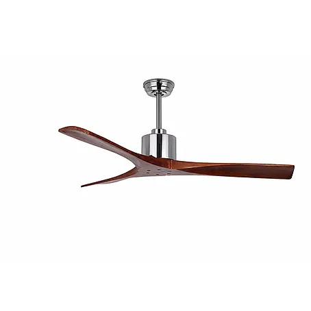Vam  Deckenventilator Energiespar Deckenventilator ZEN chrome 137 cm Eiche-Naturholz
