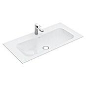 Villeroy & Boch Finion Einbauwaschbecken (80 x 50 cm, Mit verdecktem Überlauf, Mit schmutzabweisender Glasur, Keramik, Weiß)