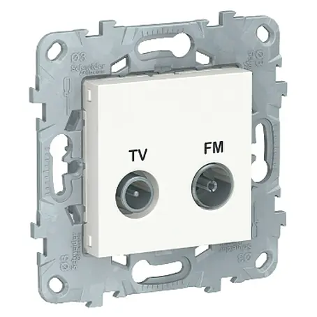Schneider Electric New Unica Toma TV intermedia