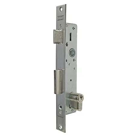 Tesa Assa Abloy  Cerradura de embutir de puerta de entrada 2210D sin escudo