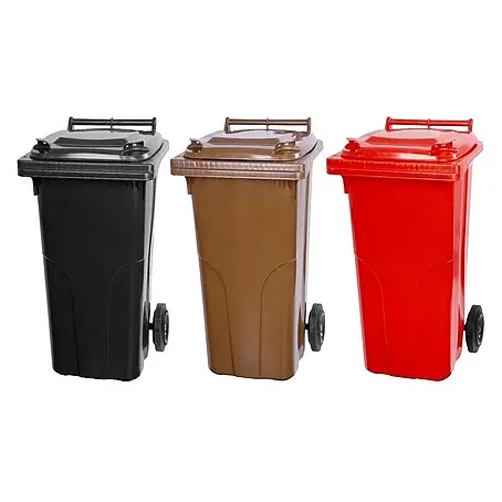 Proregal  Mülltonne SuperSparSet 3x - 2-Rad-Tonne MGB