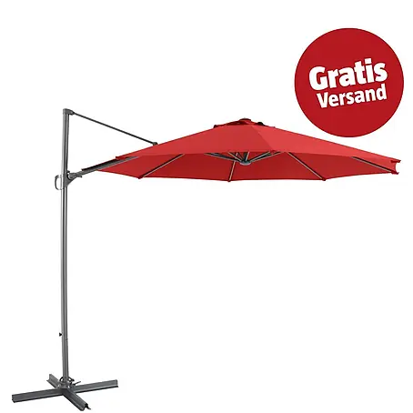 Sunfun  Ampelschirm rund Florenz