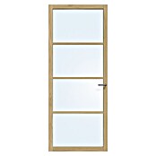 Solid Elements Binnendeur SE LK303 opdek links (83 x 201,5 cm, Licht eiken, Opdek links, Blank glas) | BAUHAUS