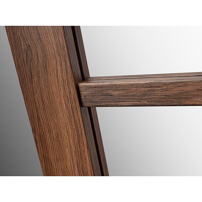 Solid Elements Binnendeur SE LK302 stomp rechts (88 x 201,5 cm, Donker eiken, Stomp rechts, Blank glas) | BAUHAUS