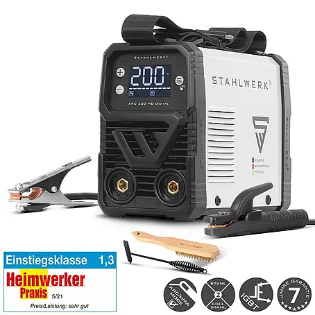 STAHLWERK  Elektrodenschweißgerät Schweißgerät ARC 200 MD Digital