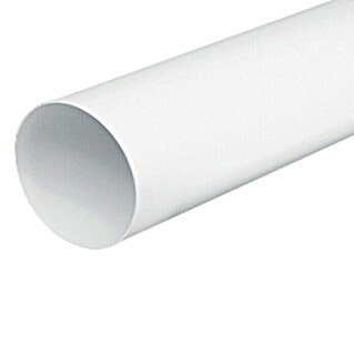 Tubo redondo Tubpla (Ø x L: 120 mm x 1,5 m, Blanco)