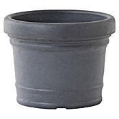 Siena Garden Pflanzgefäß NORAH (Ø x H: 40 x 30 cm, Anthrazit, Kunststoff) | BAUHAUS