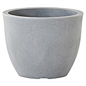 Siena Garden Pflanzgefäß BRISTOL (Ø x H: 35 x 28 cm, Grau, Kunststoff, 1 Stk.) | BAUHAUS
