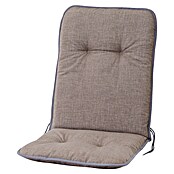 Siena Garden Niederlehner-Auflage Elda (Taupe, L x B x H: 100 x 47 x 6 cm, Baumwolle/Polyester, Atmungsaktiv) | BAUHAUS