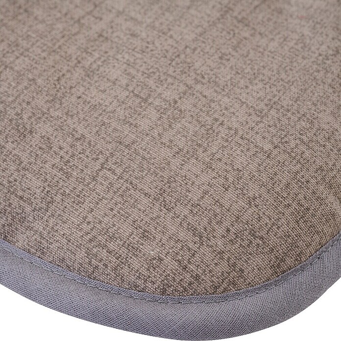 Siena Garden Niederlehner-Auflage Elda (Taupe, L x B x H: 100 x 47 x 6 cm, Baumwolle/Polyester, Atmungsaktiv) | BAUHAUS