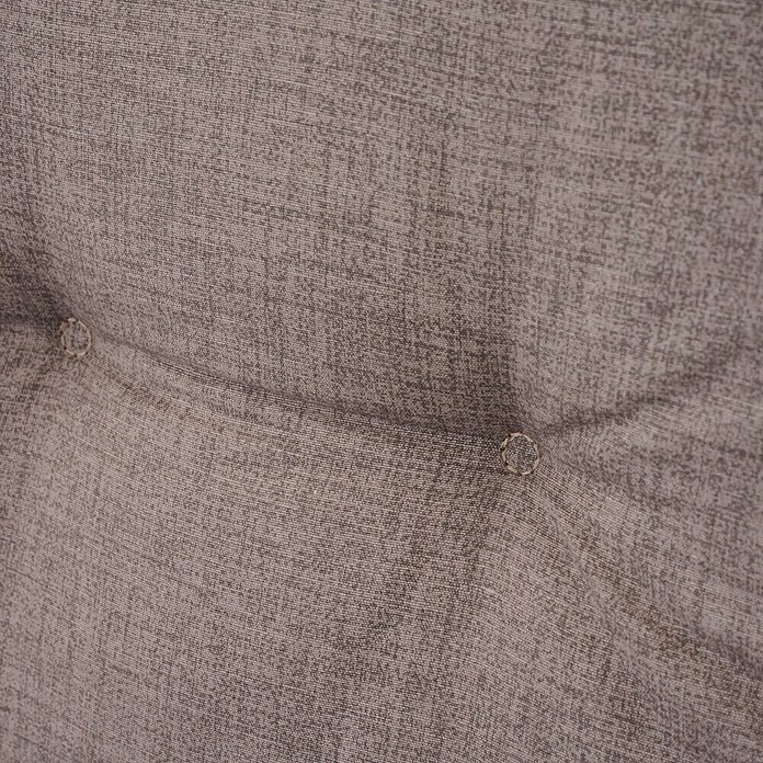 Siena Garden Niederlehner-Auflage Elda (Taupe, L x B x H: 100 x 47 x 6 cm, Baumwolle/Polyester, Atmungsaktiv) | BAUHAUS