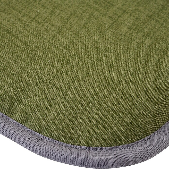 Siena Garden Niederlehner-Auflage Elda (Olivgrün, L x B x H: 100 x 47 x 6 cm, Baumwolle/Polyester, Atmungsaktiv) | BAUHAUS
