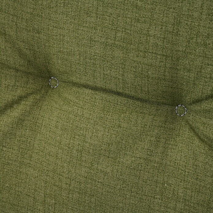 Siena Garden Niederlehner-Auflage Elda (Olivgrün, L x B x H: 100 x 47 x 6 cm, Baumwolle/Polyester, Atmungsaktiv) | BAUHAUS