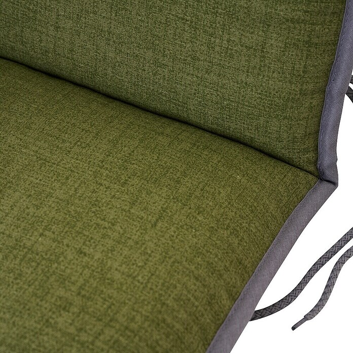 Siena Garden Niederlehner-Auflage Elda (Olivgrün, L x B x H: 100 x 47 x 6 cm, Baumwolle/Polyester, Atmungsaktiv) | BAUHAUS