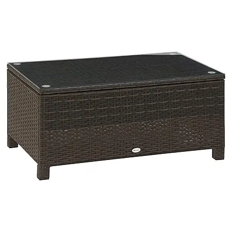 Outsunny  Garten-Loungetisch