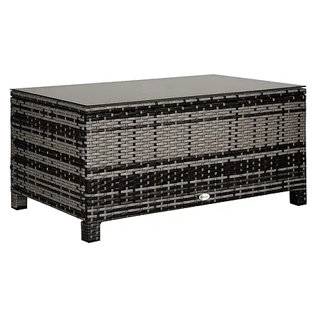 Outsunny  Garten-Loungetisch
