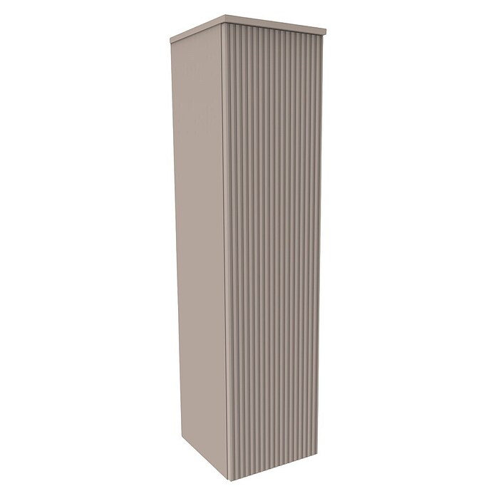 Camargue Vio Midischrank (B x T x H: 30,4 x 32,5 x 121,6 cm, Kaschmir, DIN Anschlag: Links) | BAUHAUS