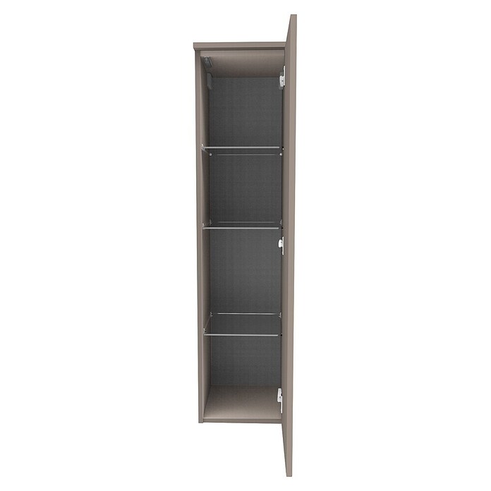 Camargue Vio Midischrank (B x T x H: 30,4 x 32,5 x 121,6 cm, Kaschmir, DIN Anschlag: Rechts) | BAUHAUS