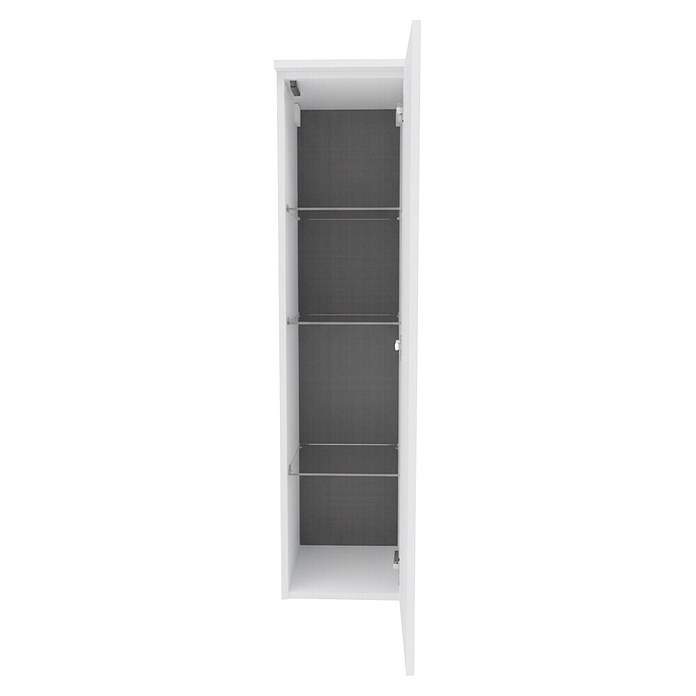 Camargue Vio Midischrank (B x T x H: 30,4 x 32,5 x 121,6 cm, Weiß, DIN Anschlag: Rechts) | BAUHAUS
